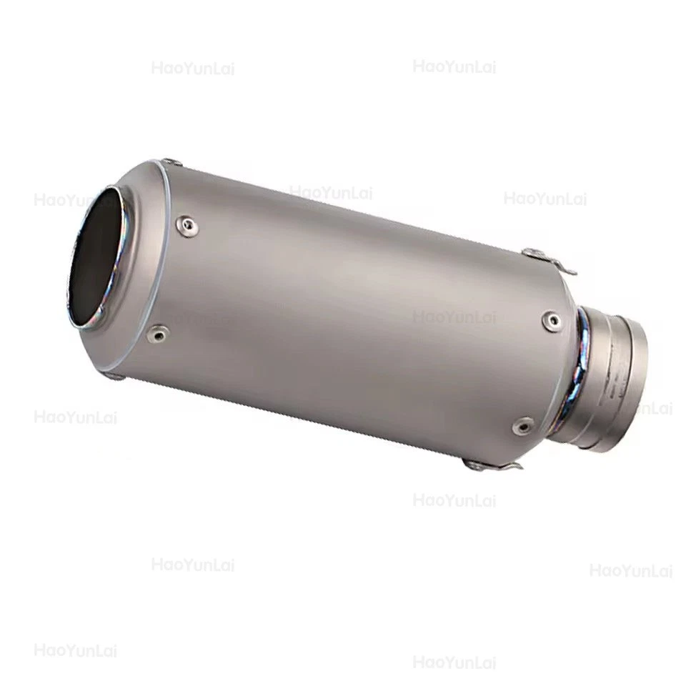 Tubo de escape de aleación de titanio para motocicleta BMW S1000RR S1000R puntas silenciadoras de 60 mm Foto 2 de 3
