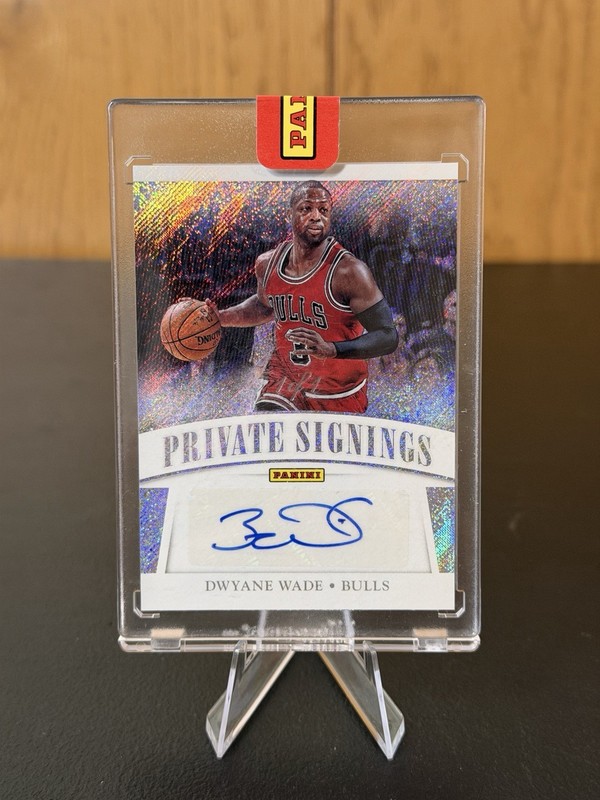 2017 Panini Private Signings Uncirculated AUTO HOLO #'d 1/1 ~ Dwyane Wade