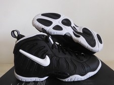 Nike Little Posite Pro Foamposite Gs Black-White Sz 4Y Rare 2016 644792-006 