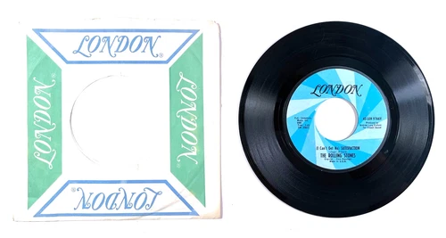 The Rolling Stones - (I CAN'T GET NO) SATISFACTION - London 45rpm 1965  EX