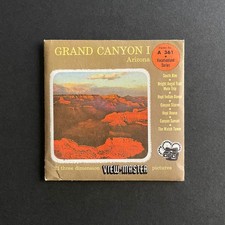 1959 View-Master Grand Canyon I Arizona Packet No. A361 3 Reels
