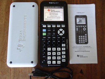 Texas Instruments TI-84 Plus CE-T Grafikrechner Taschenrechner aktuelle Software