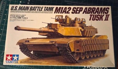 TAMIYA 1/35  M-1A2 SEP ABRAMS W/TUSK II