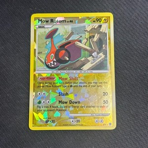 Pokemon Mow Rotom RT4 Rising Rivals Reverse Holo Rare Card - NM
