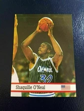 Shaquille O'Neal ROOKIE 1993 Fax PAX UK #8 RARE Oddball WOW