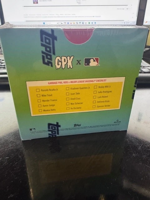 2022 Topps Garbage Pail Kids GPK X MLB Serie 2 - Caja de paquete de 8 sellada - ¡48 tarjetas! Foto 2 de 2
