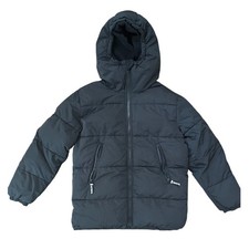 Gap Kids - Teen Black Fleece Lined Puffer Jacket Size 12