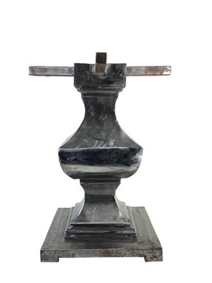 Metal Base For Pedestal Table Simple NO Top 20 x 20 x 20''