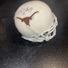 Vince Young Autographed Texas Longhorns Riddell Mini Helmet  auto Hook Em