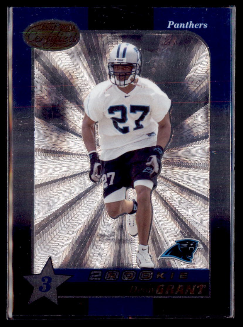 2000 Leaf Certified Football 2000 Rookie /2000 Deon Grant 155