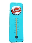 Vintage look Glass Thermometer Orange Crush Carbonated Soda Not porcelain