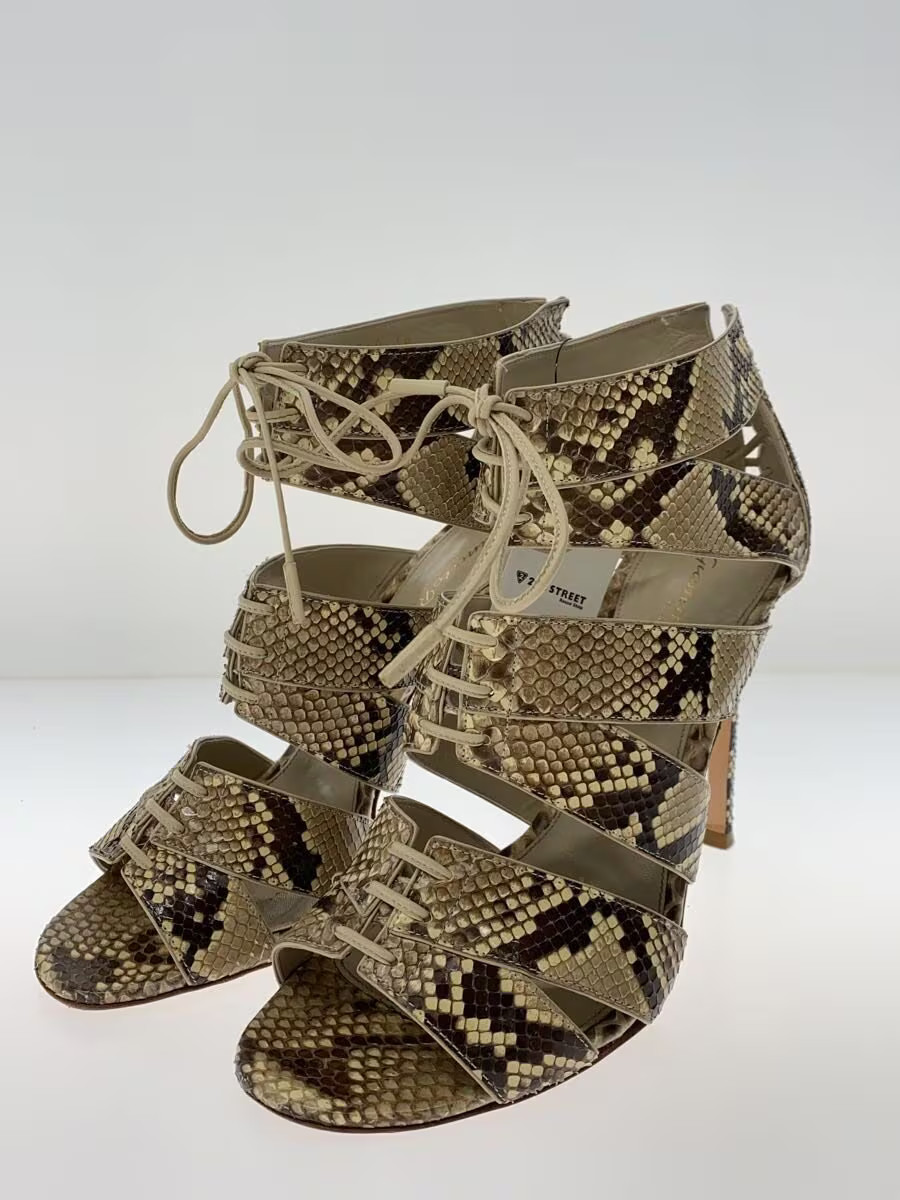 Gianvito Rossi Python Pattern Sandals 38 6933 804… - image 2
