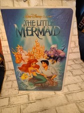 Disney The Little Mermaid Classic VHS Boxed Silk Touch Throw Blanket 50