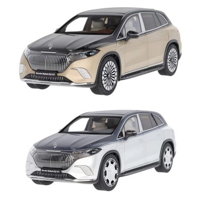 NZG 1:18 Mercedes-Benz original MB EQS Maybach electric SUV five-open car model