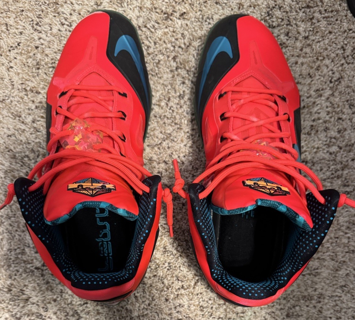 Nike LeBron 11 XI Elite Hero Pack, Laser Crimson, 642846-600