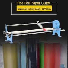 Manual Foil Paper Cutter Slitter Hot Stamping Hand Cutting Machine new