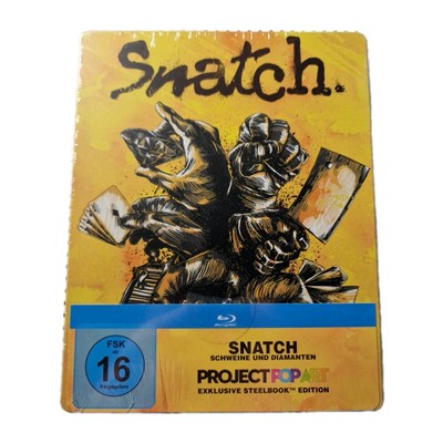 NEU | Snatch - Schweine u Diamanten | Exclusiv Blu-Ray Steelbook Project PopArt