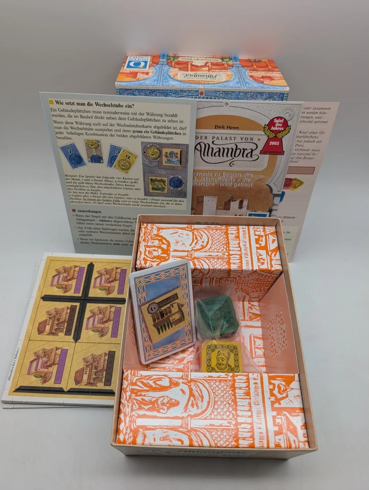 NEU Alhambra Erweiterung 1: Queen Games Gesellschaftsspiel UNBESPIELT  - Bild 3 von 4