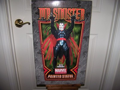 MARVEL BOWEN DESIGN MR. SINISTER UNCANNY X-MEN  STATUE VERY RARE/HTF