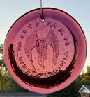 Blenko Glass Suncatcher - Mothman - Fig