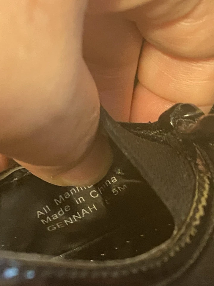 Style & Co Black Dress Casual Wedged Heel Shoes Women's Size 8.5 M - Image 4 of 4