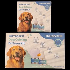 NEW TheraPetMD Advanced Dog Calming Kit 1 Diffuser 4 Refills 48ml 120 Days Puppy