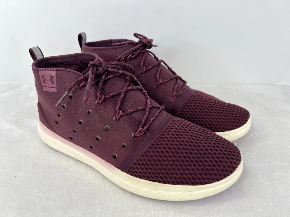 Under Armour заряженный женщины 24/7 середины темно-бордовый туфли кроссовки SMGX женский размер 10 - Изображение 4 из 4