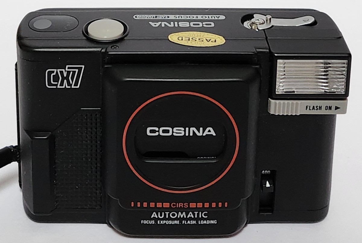 Cosina CX7 35mm Film Analog Camera Black Untested No Film | eBay