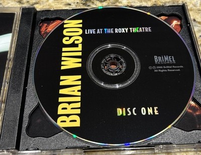 BRIAN WILSON LIVE AT THE ROXY THEATRE SIGNED RARE 2-CD SET 2000