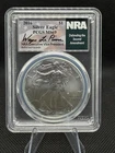 2016 $1 American Silver Eagle PCGS MS69 NRA Wayne LaPierre Label 1 oz Silver