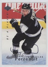 1995-96 Upper Deck Be a Player Auto Yanic Perreault #S150 Auto 0a2