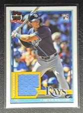2026 Topps series 1 Carson Williams #91R-CW 1991 Relic MEM RC Rays