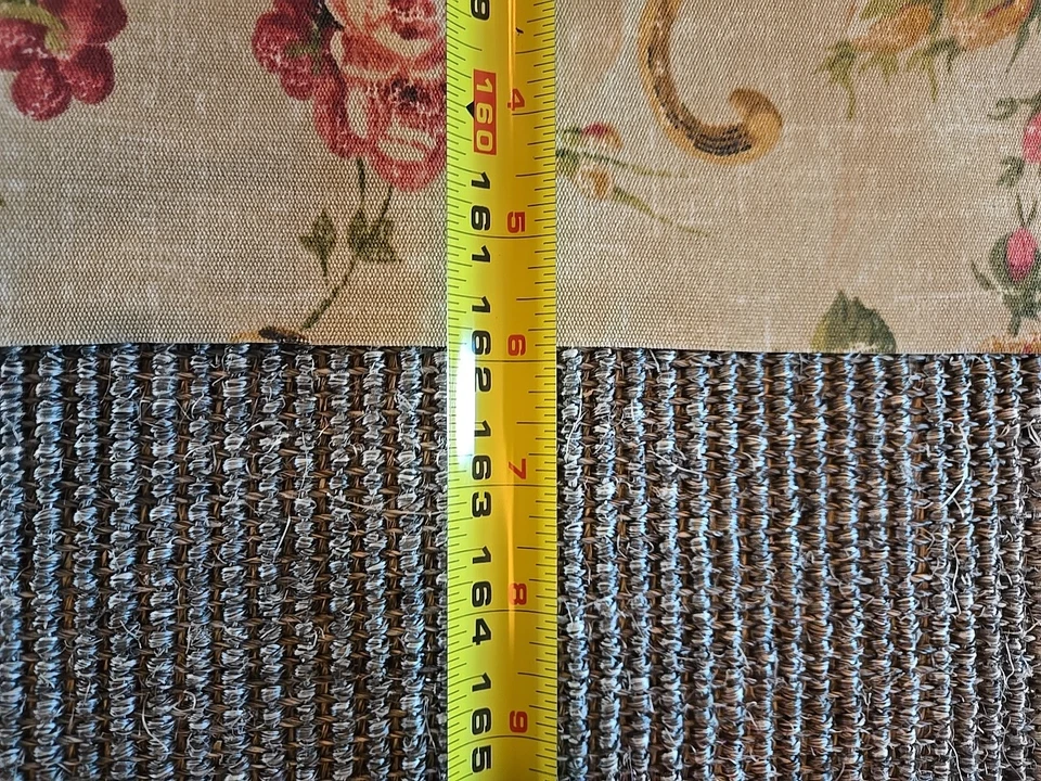 Richloom Scroll & Vine Flower Bouquet Brushed Upholstery Fabric 4.5 Yards 162" - Image 4 of 4