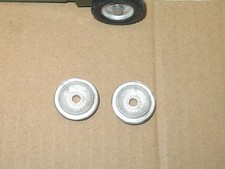 SOLIDO, jantes X 2 en METAL BRUT, remplacement GRANDES roues CANON 105 militaire