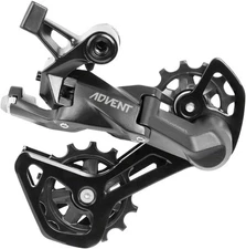microSHIFT ADVENT RD-M619M-B Rear Derailleur - 9-Speed, Medium Cage, Black