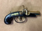 Vintage Flintlock, Derringer Pistol,  Gun, Cigarette Lighter Japan, Untested