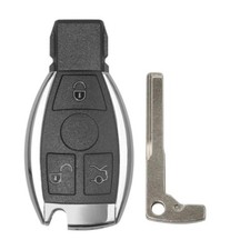 Autoschlüssel 3x Tasten Gehäuse Chrom für Mercedes Benz W164W204 W211 W212 A422 Autoschlüssel 3x Tasten Gehäuse Chrom für Mercedes Benz W164W204 W211 W212 A422