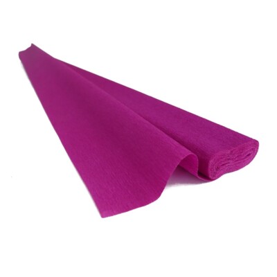 Feines Krepppapier Rolle 60g 50cm breit x 250cm lang Alpenveilchen (Farbton 212)