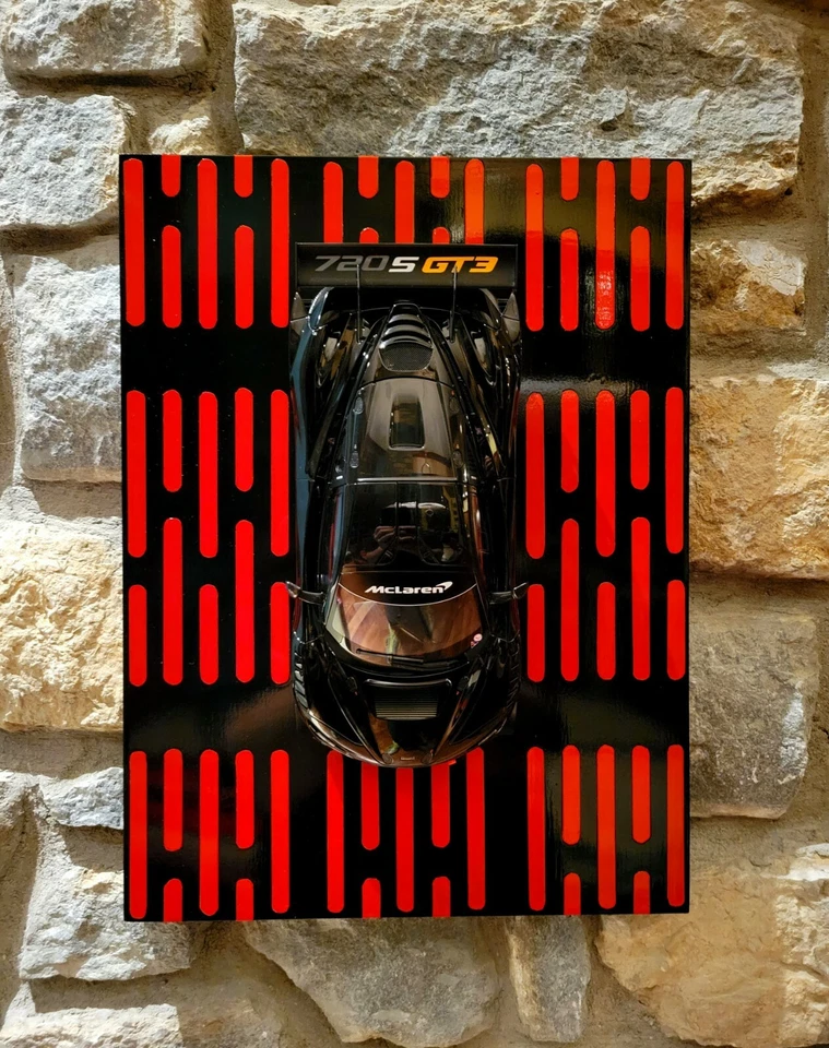 Mclaren 720s GT3 AUTOART 1/18 Wall Art Star Wars Themed Model Mount - Image 3 of 4