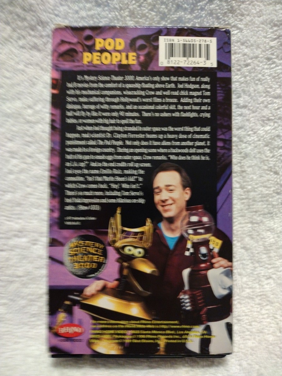 Mystery Science Theater 3000 - Pod People (VHS, 1996) for