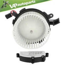 HVAC Blower Motor Fan & Resistor Assembly For 2013 2014-2017 Audi Q5i S5 Front