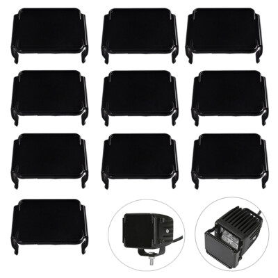2pcs Protective Lens Cover For 3x3" Cube Pods Work Light Driving - Foto 8