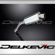 Bmw F800gt 2013-2017 Delkevic Slip On 9 Oval Stainless Exhaust Muffler Kit