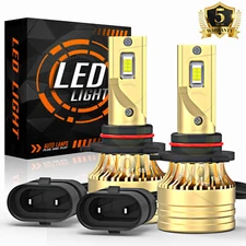 2pcs 9006 HB4 LED Headlights Low Beam Bulb 100W Bright White Conversion Kit