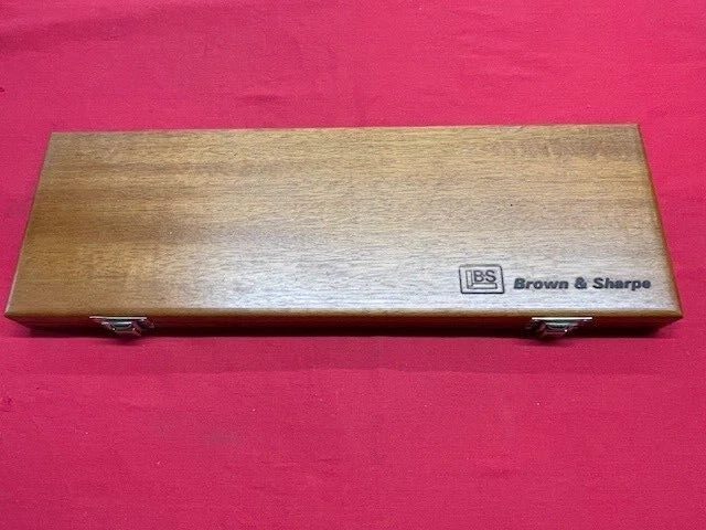 Brown & Sharpe Wood Case for Protractor (possibly)  VINTAGE - Image 3 of 4