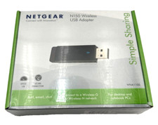 Netgear WNA 1100VC-100ENS Dual Band Desktop N150 150Mbps Wireless USB Adapter