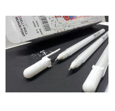 Sakura Gelly Roll White Gel Pen Medium XPGB-M - Cheapest on eBay!!! Best Price