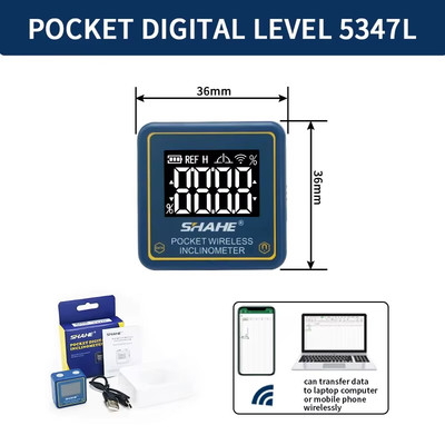Portable Electronics Digital Level Protractor Inclinometer Mini Digital Meter Me