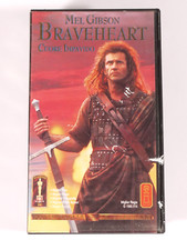 PRL VIDEOCASSETTA COFANETTO DOPPIO BRAVEHEART VIDEO MEL GIBSON 2 MOVIE FILM