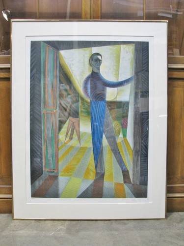 1983 Victor Vasarely Self Portrait; Limited Edition Litho Signed & Numbered - Picture 11 of 11
